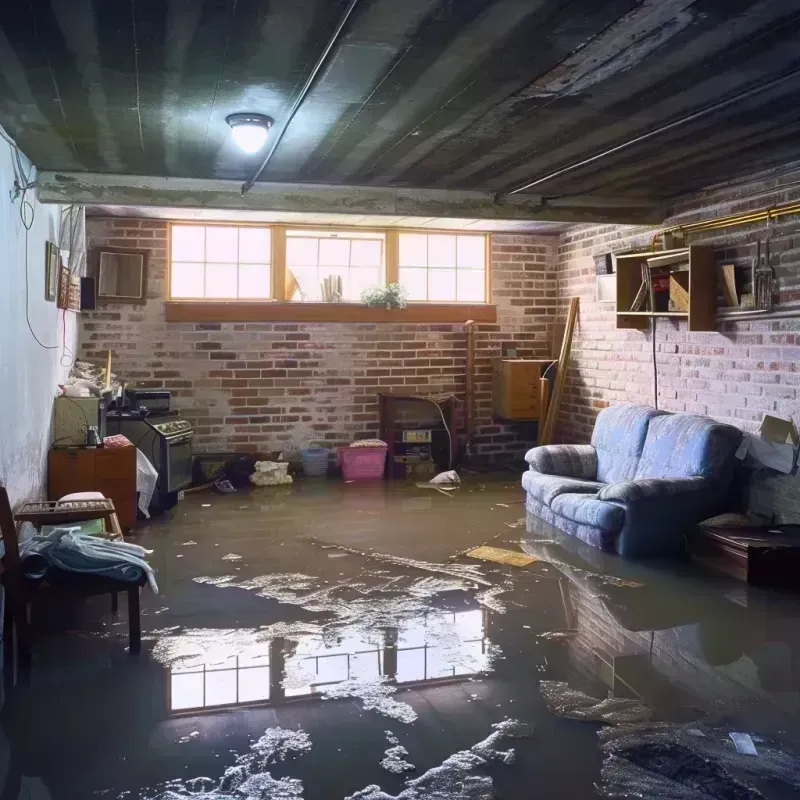 Flooded Basement Cleanup in Bolivar Peninsula, TX